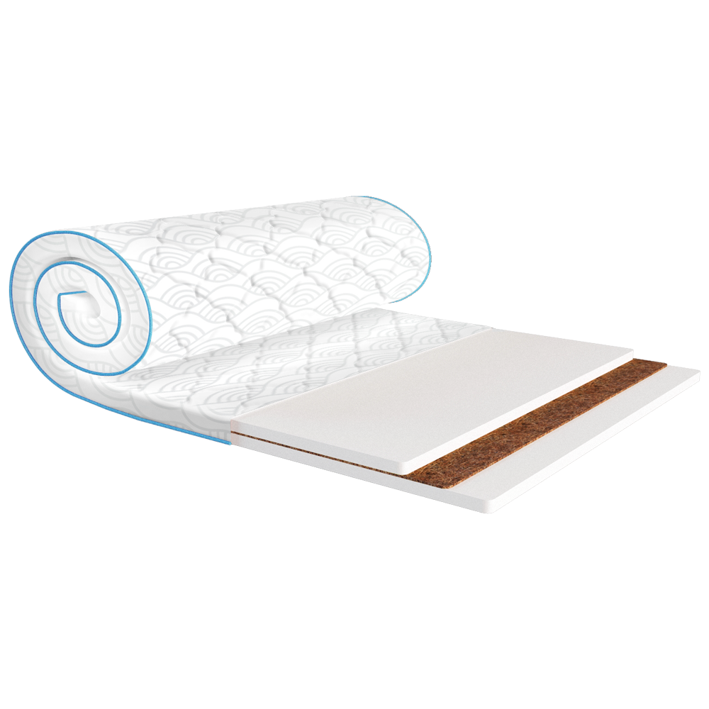 Міні-матрац Sleep&Fly mini FLEX 2в1 KOKOS жаккард