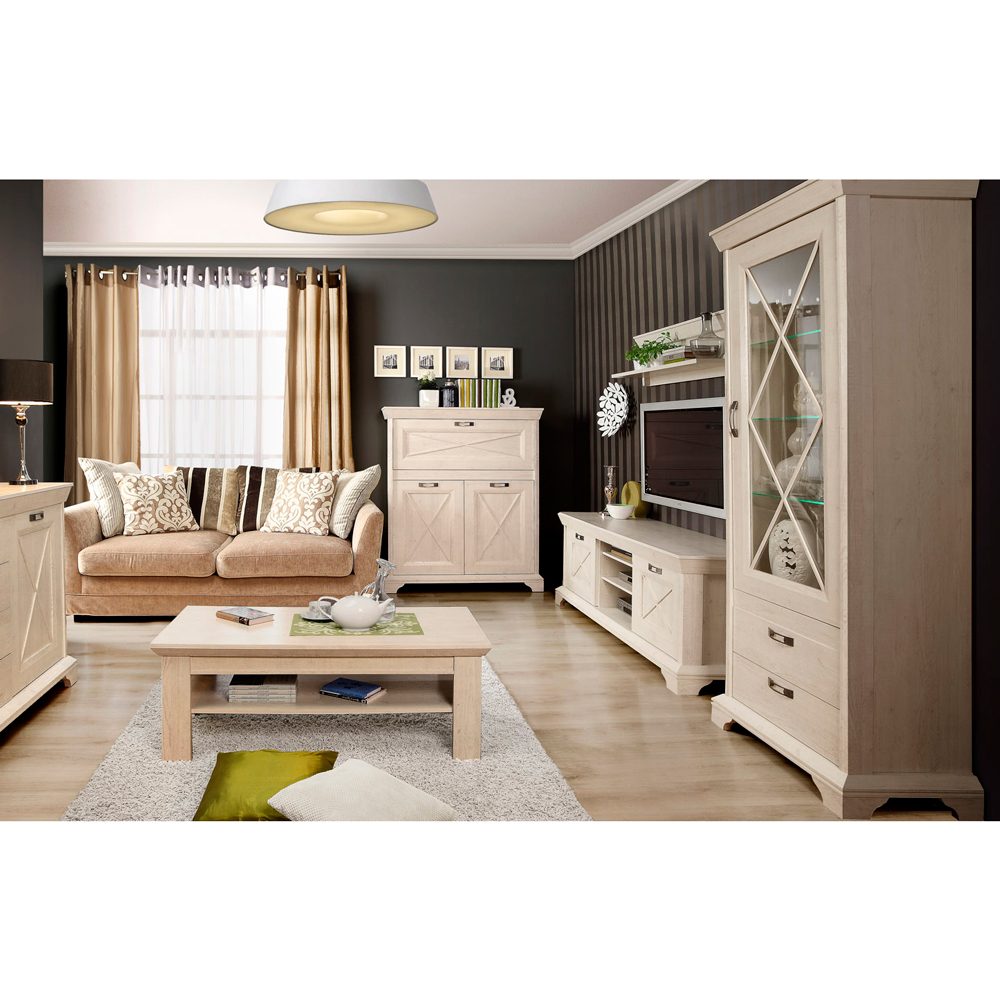 Тумба ТВ KASHMIR сосна біла