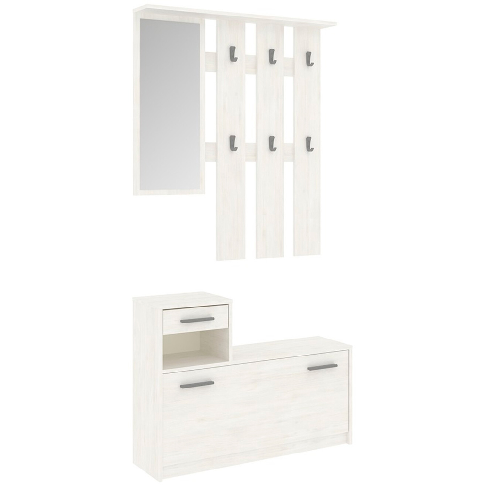 Вішак з дзеркалом LUNA